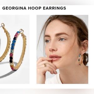 Baublebar georgina hoop earrings